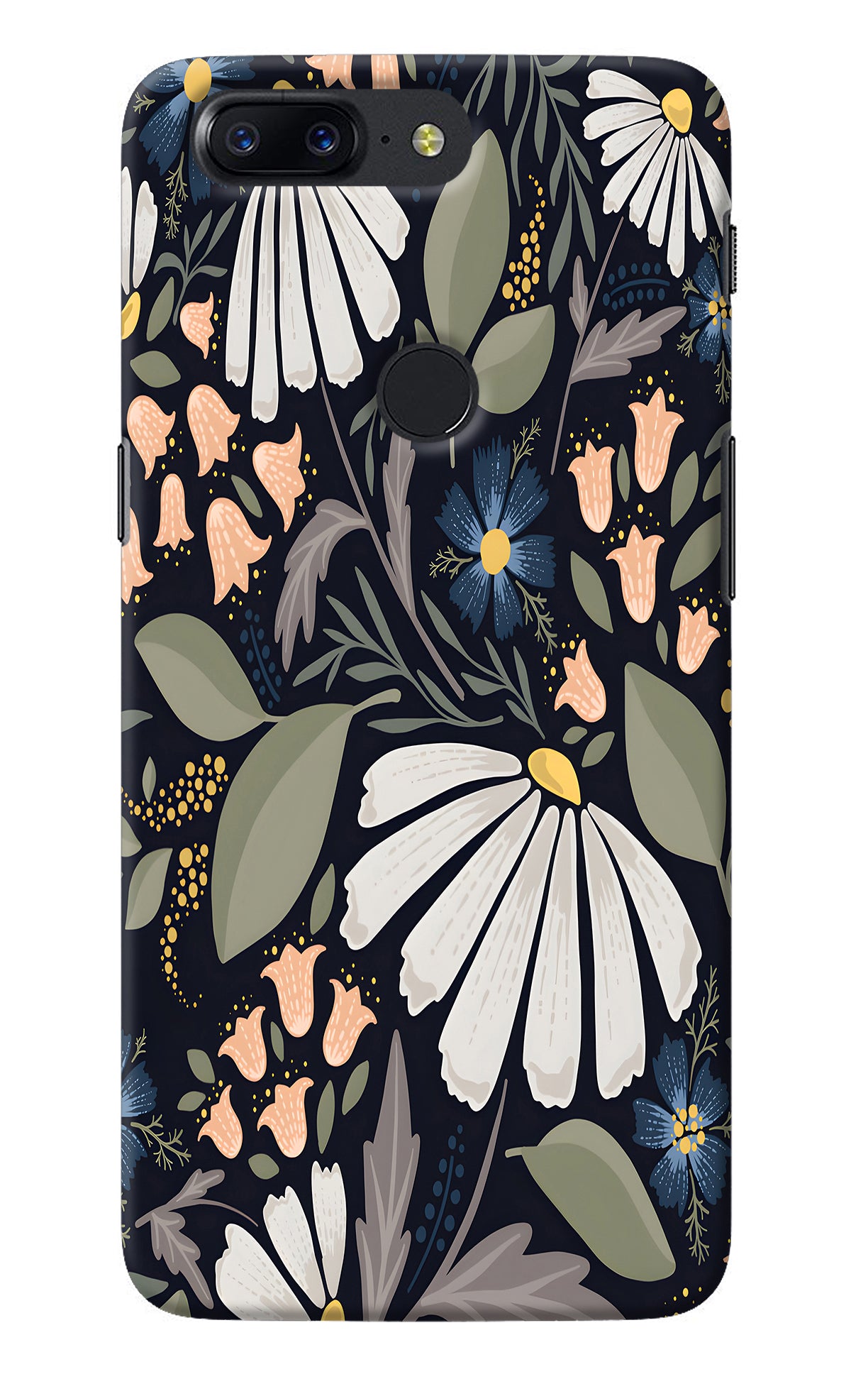 Flowers Art Oneplus 5T Back Cover