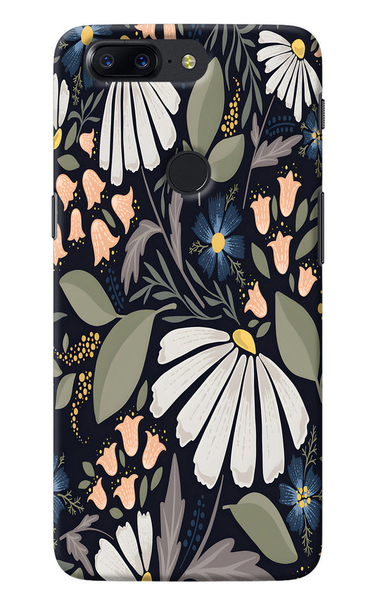 Flowers Art Oneplus 5T Back Cover