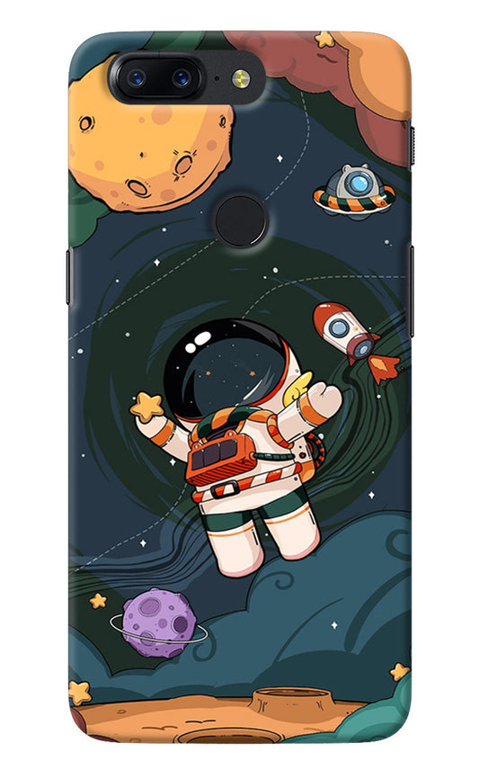 Cartoon Astronaut Oneplus 5T Back Cover