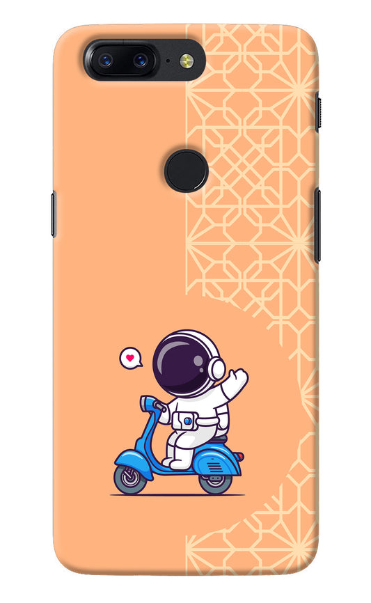 Cute Astronaut Riding Oneplus 5T Back Cover