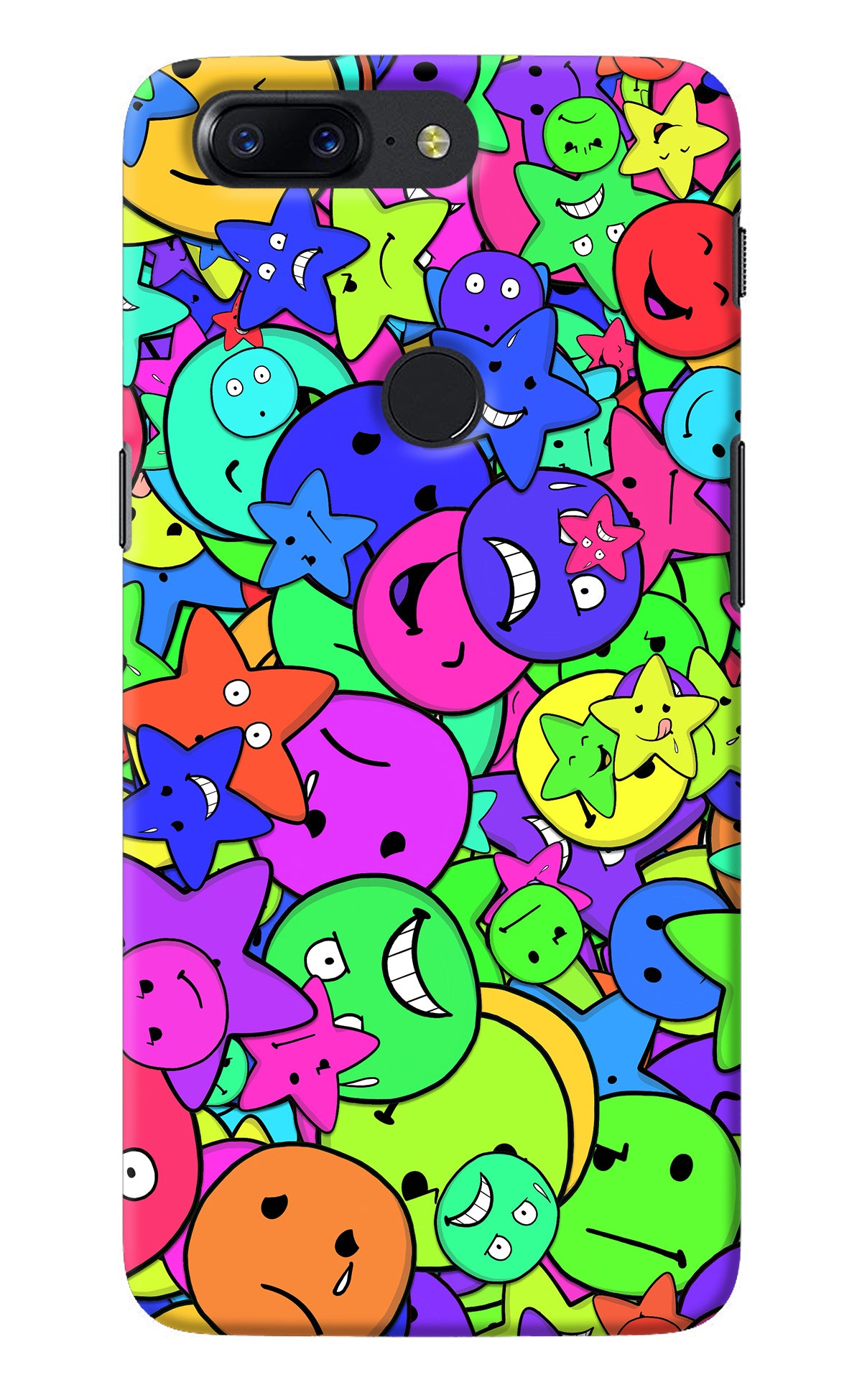 Fun Doodle Oneplus 5T Back Cover