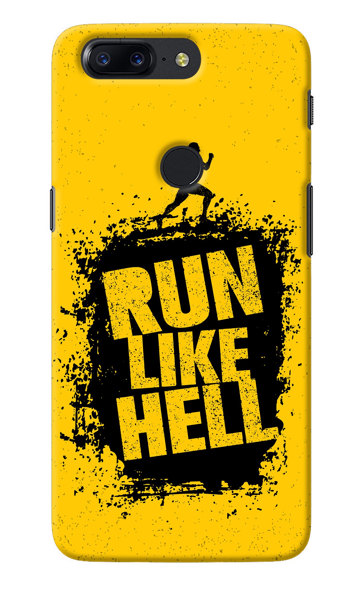 Run Like Hell Oneplus 5T Back Cover