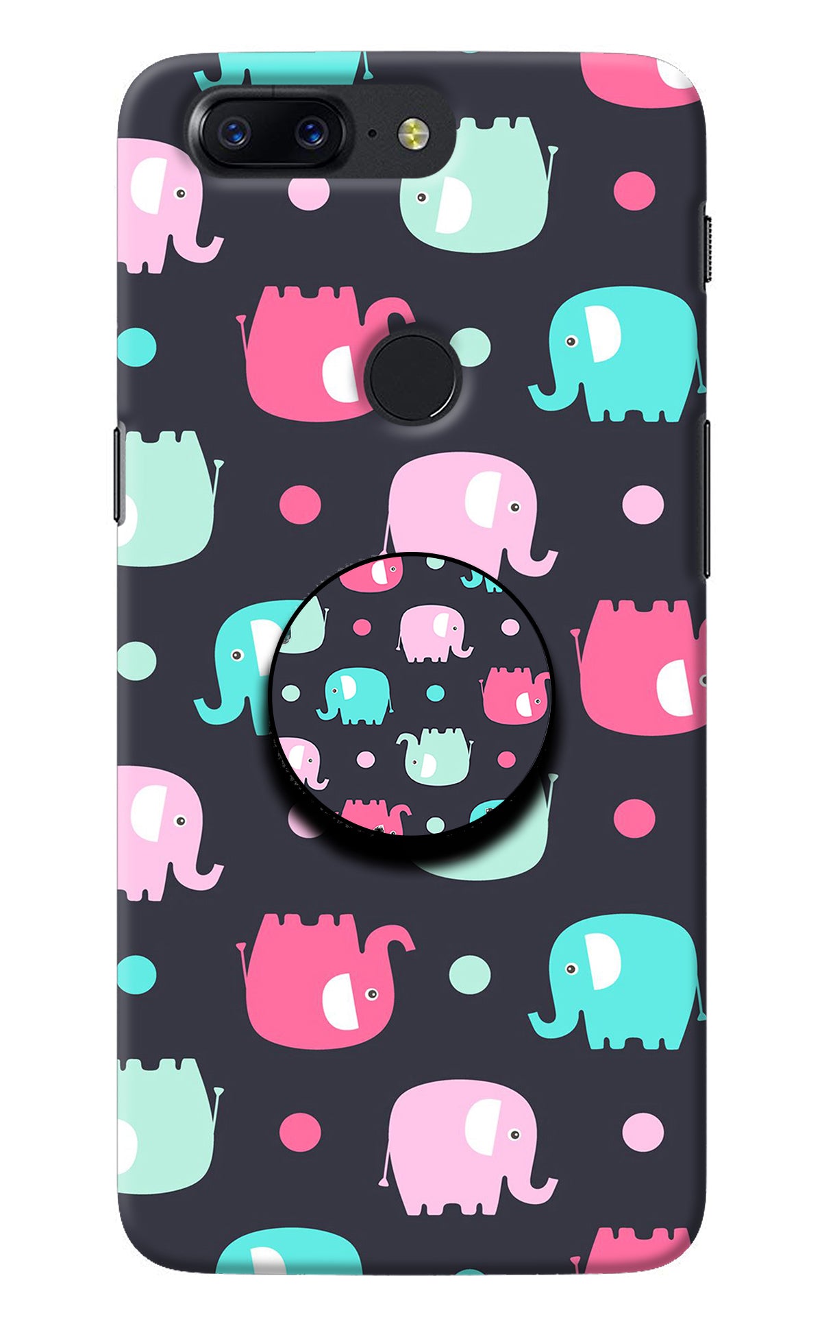 Baby Elephants Oneplus 5T Pop Case