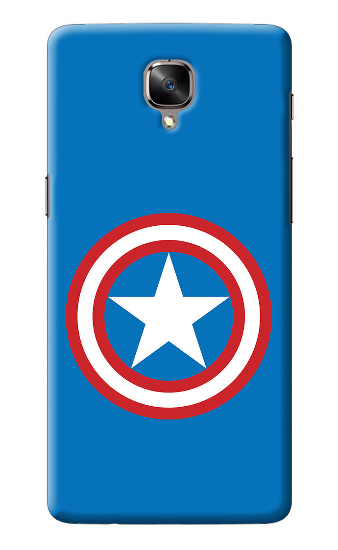 Captain America Logo Oneplus 3/3T Back Cover