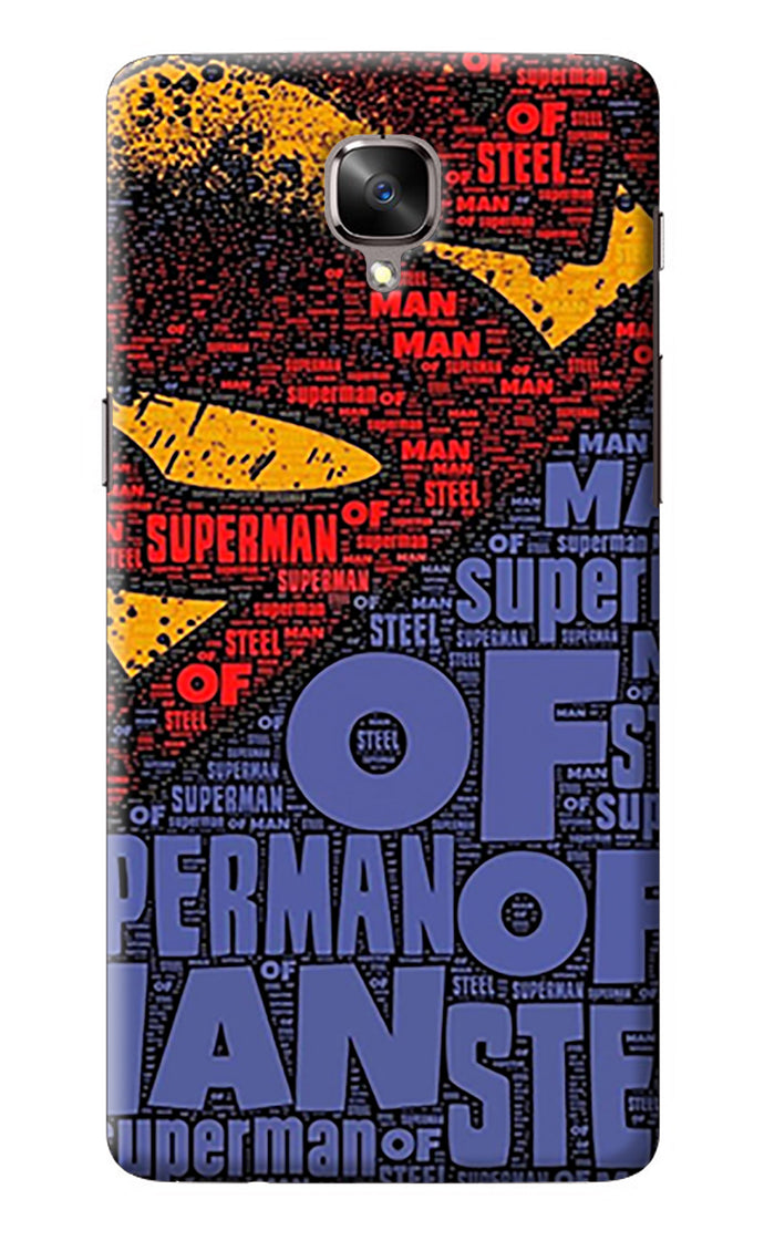 Superman Oneplus 3/3T Back Cover