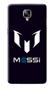Messi Logo Oneplus 3/3T Back Cover