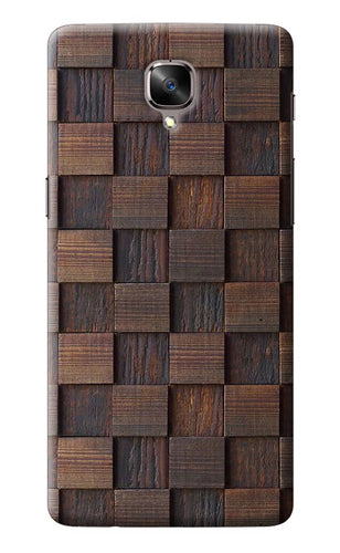 Wooden Cube Design Oneplus 3/3T Back Cover