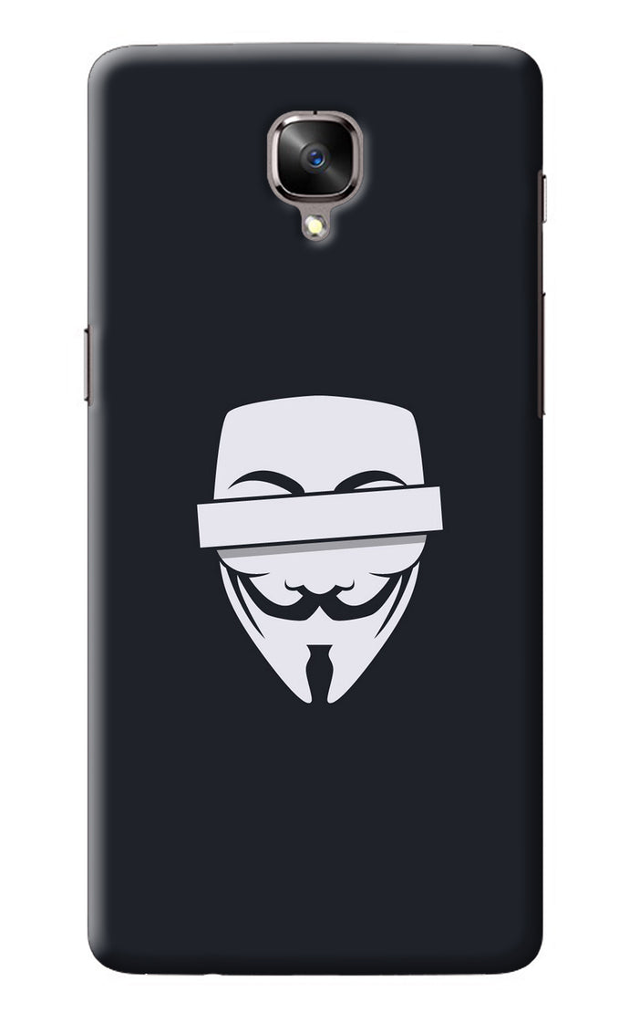 Anonymous Face Oneplus 3/3T Back Cover