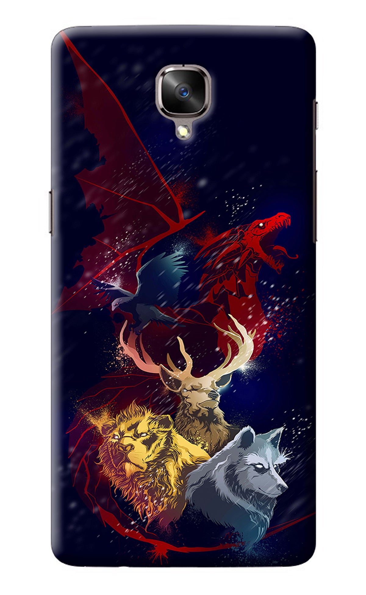 Game Of Thrones Oneplus 3/3T Back Cover