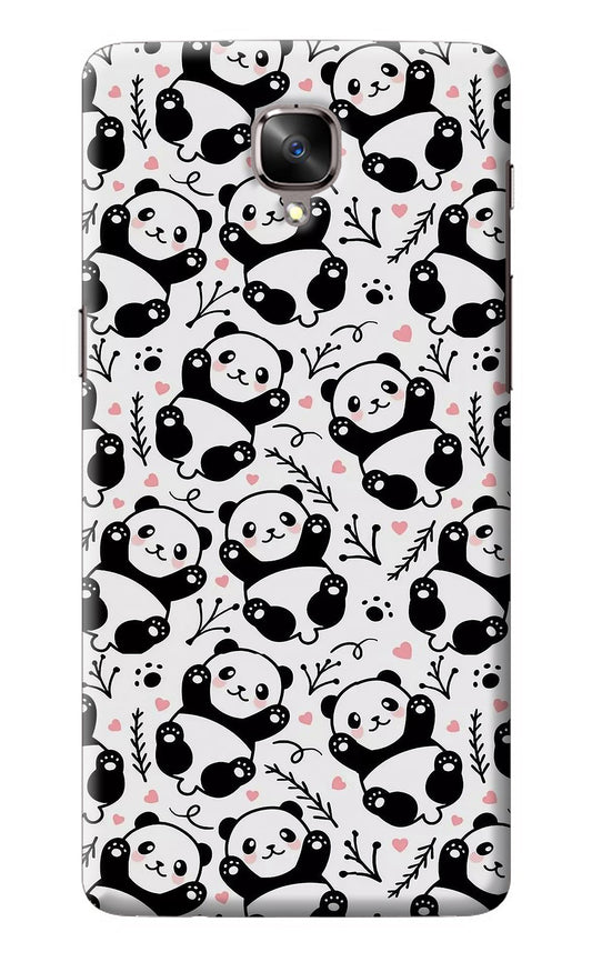 Cute Panda Oneplus 3/3T Back Cover