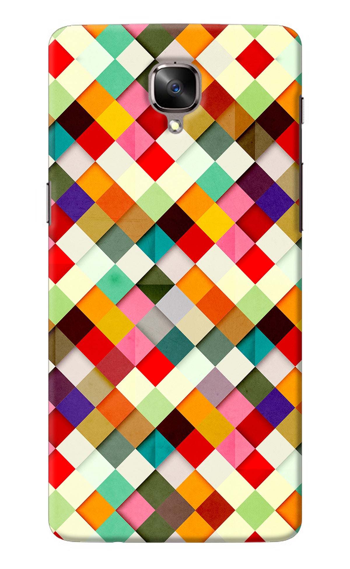 Geometric Abstract Colorful Oneplus 3/3T Back Cover