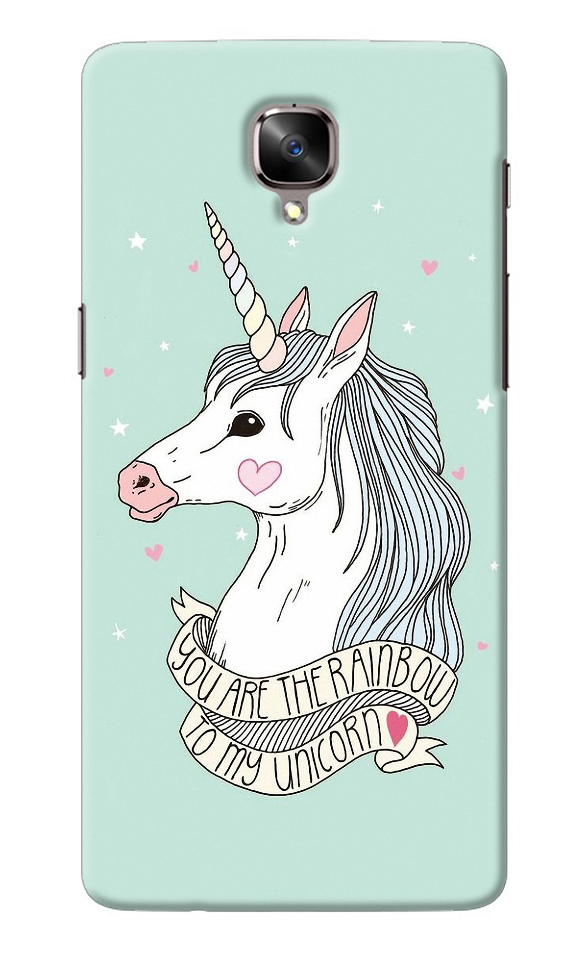 Unicorn Wallpaper Oneplus 3/3T Back Cover