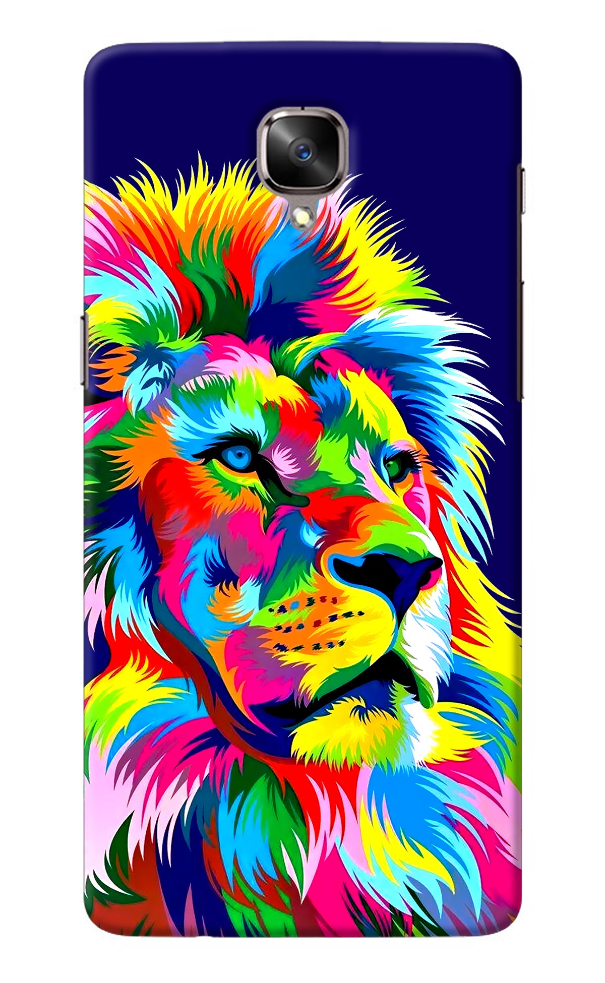 Vector Art Lion Oneplus 3/3T Back Cover