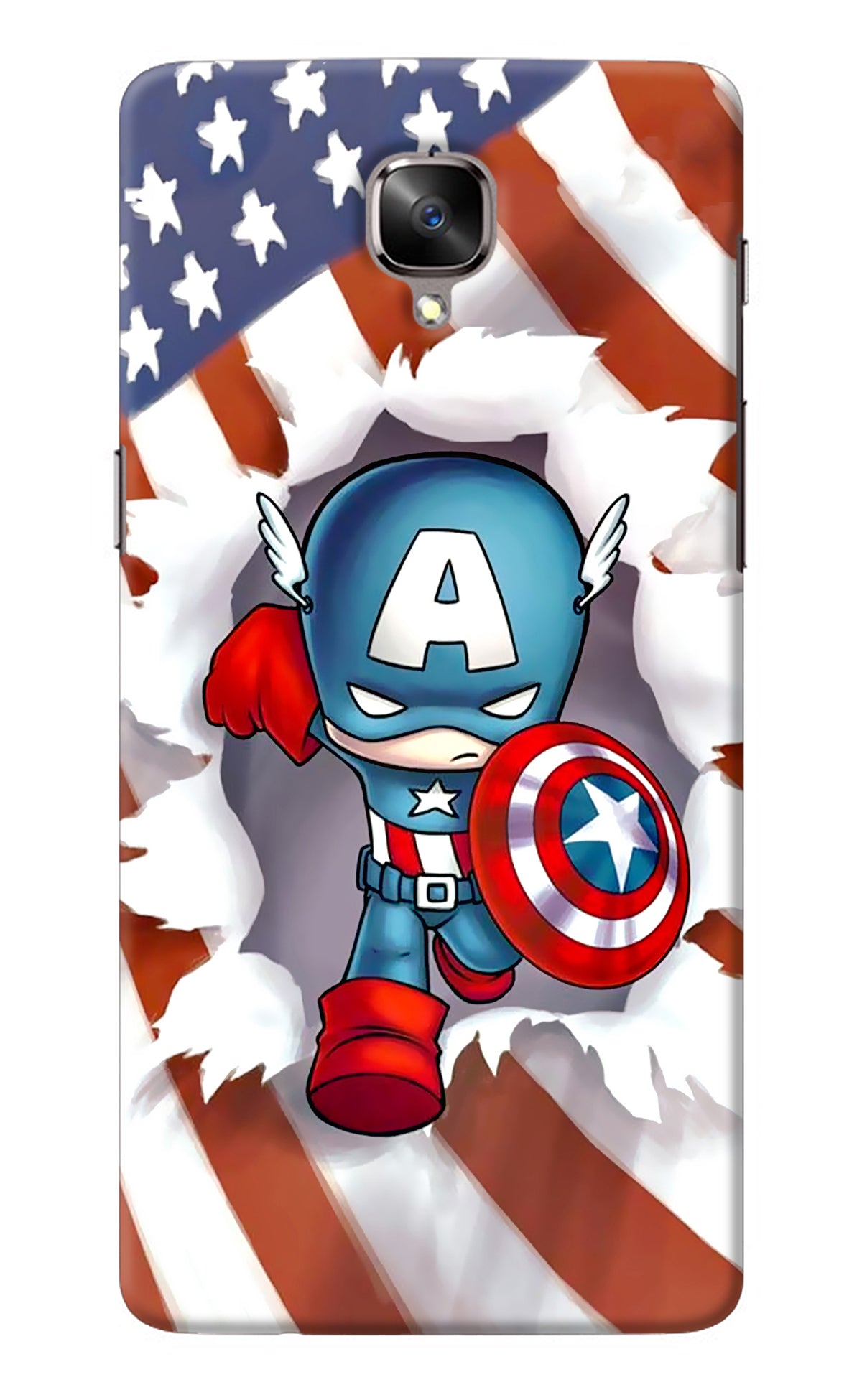 Captain America Oneplus 3/3T Back Cover