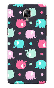 Elephants Oneplus 3/3T Back Cover