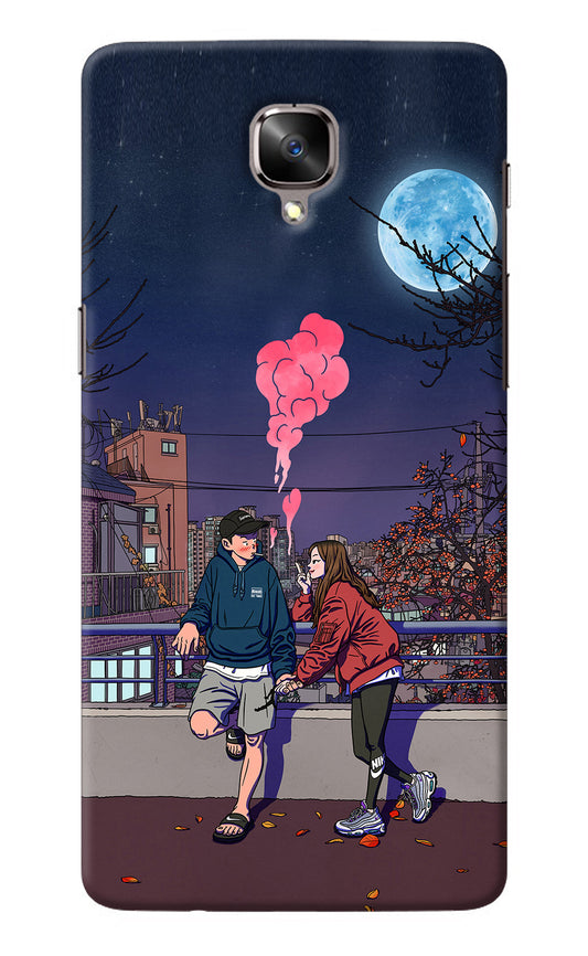 Chilling Couple Oneplus 3/3T Back Cover