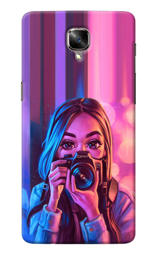 Girl Photographer Oneplus 3/3T Back Cover
