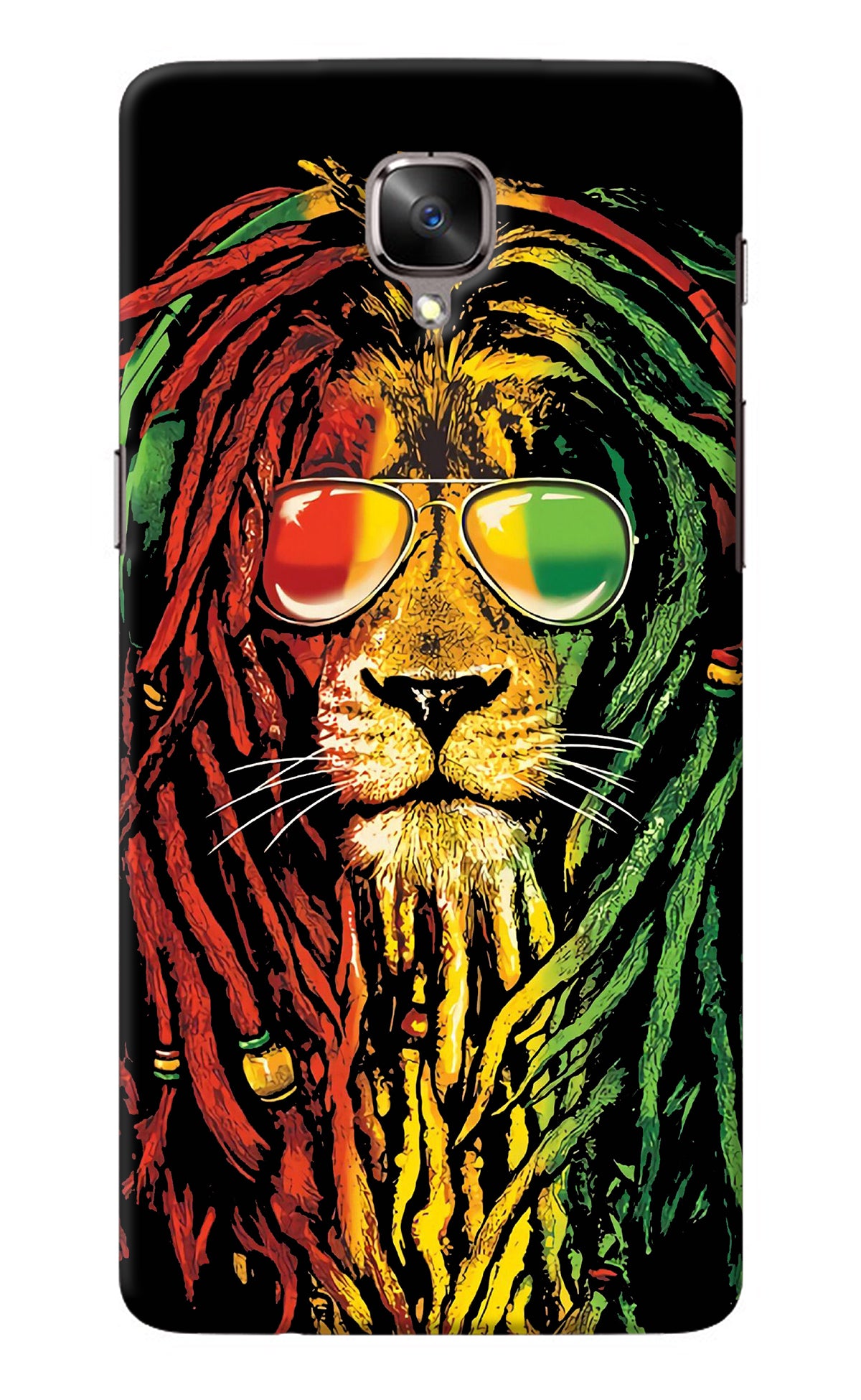 Rasta Lion Oneplus 3/3T Back Cover