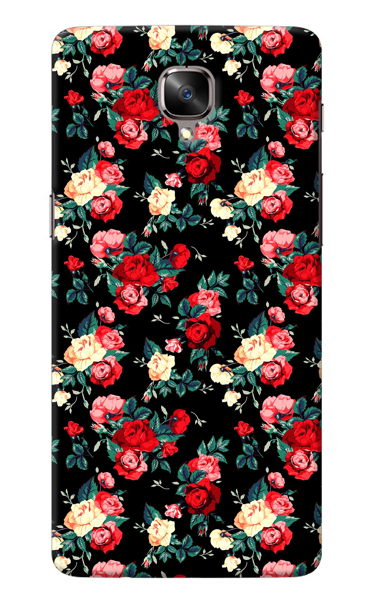 Rose Pattern Oneplus 3/3T Back Cover