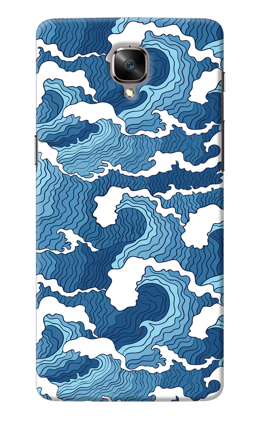 Blue Waves Oneplus 3/3T Back Cover