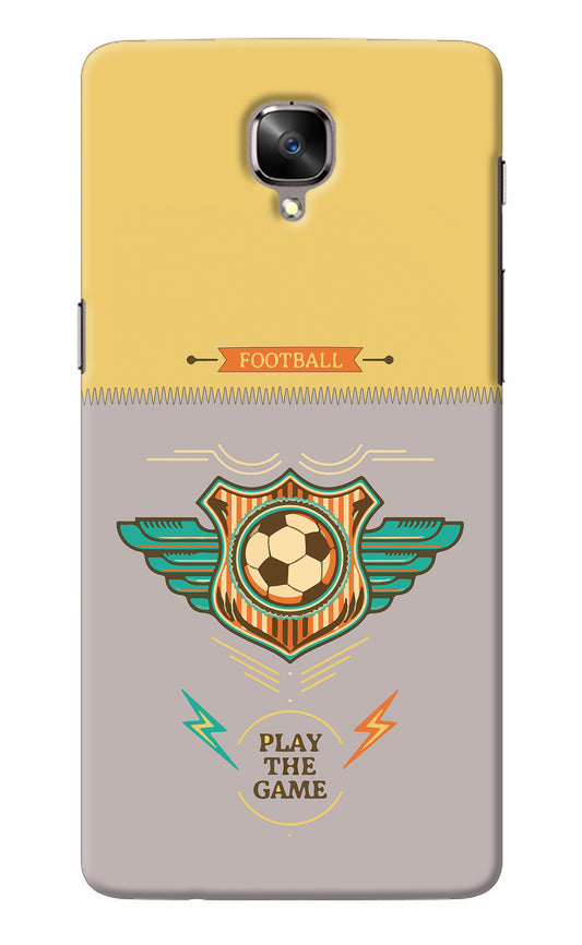 Football Oneplus 3/3T Back Cover