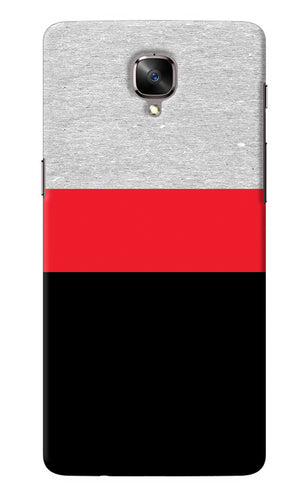 Tri Color Pattern Oneplus 3/3T Back Cover