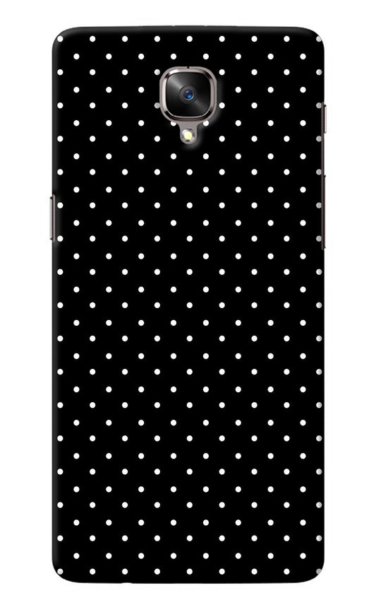 White Dots Oneplus 3/3T Back Cover