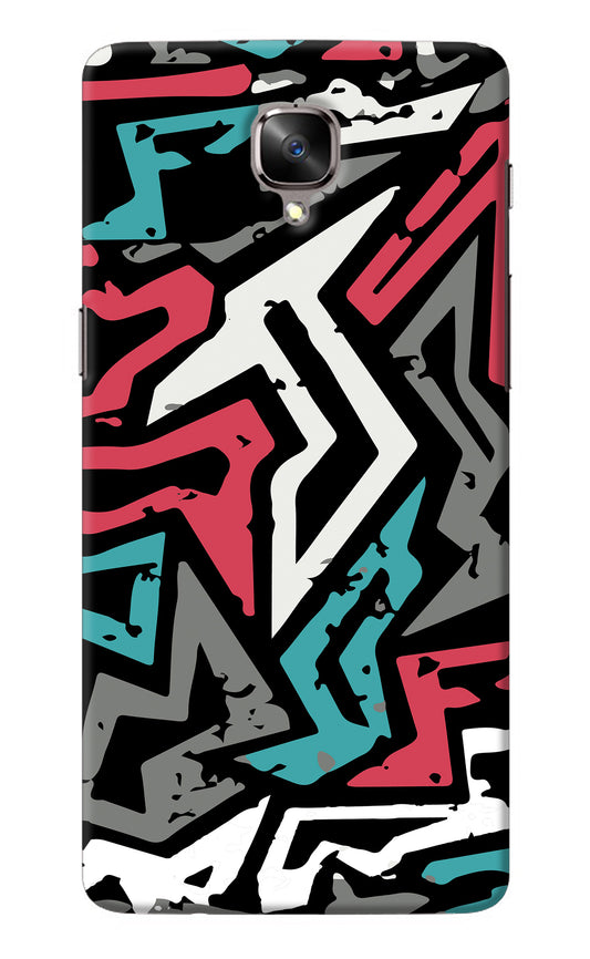 Geometric Graffiti Oneplus 3/3T Back Cover