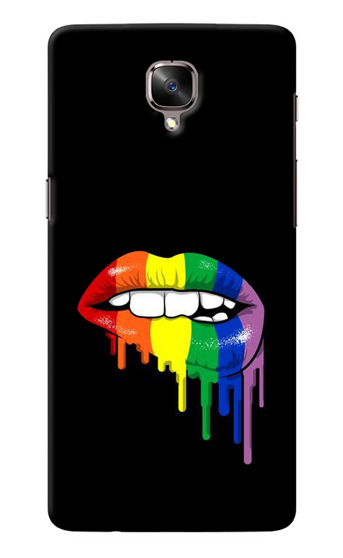 Lips Biting Oneplus 3/3T Back Cover