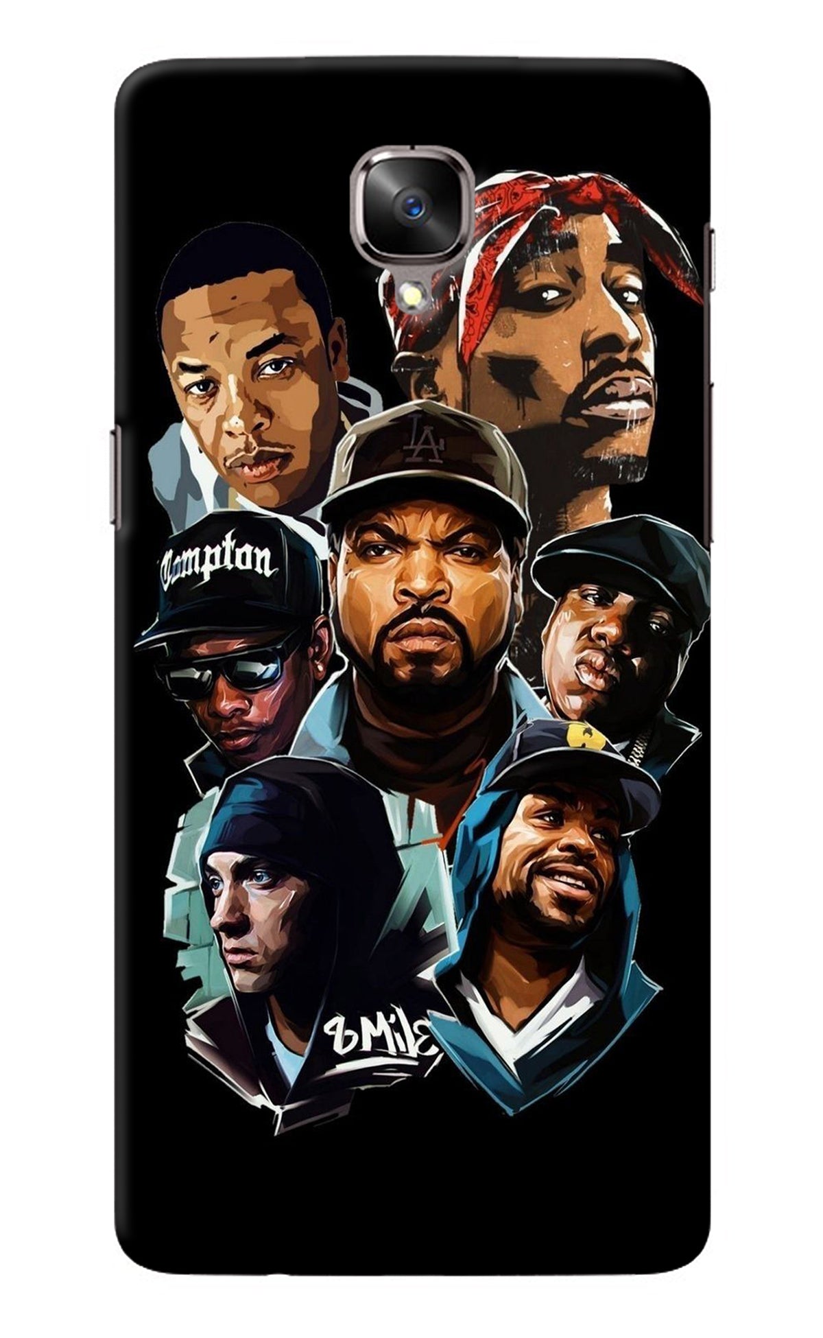 Rappers Oneplus 3/3T Back Cover