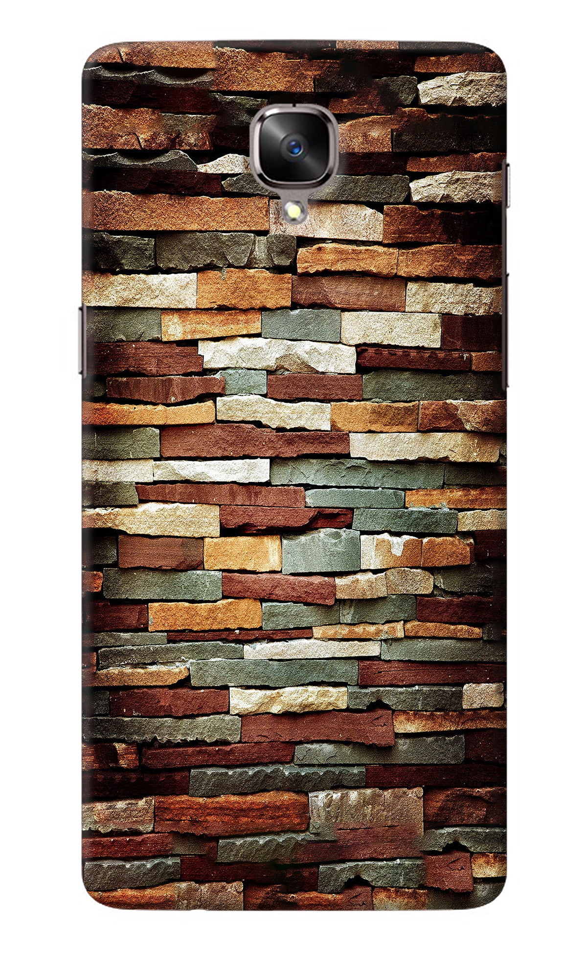 Bricks Pattern Oneplus 3/3T Back Cover