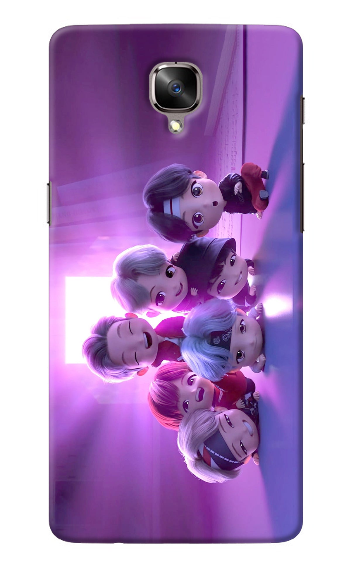 BTS Chibi Oneplus 3/3T Back Cover