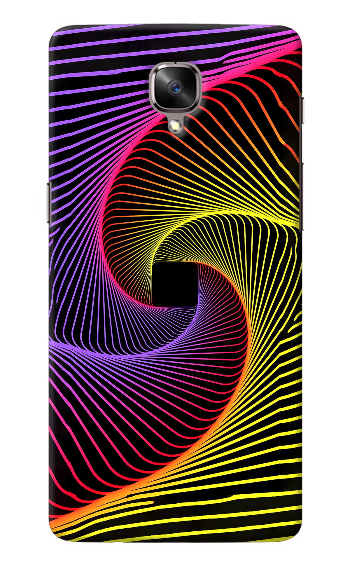 Colorful Strings Oneplus 3/3T Back Cover