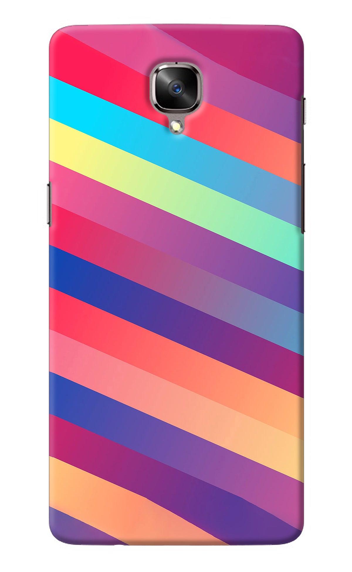 Stripes color Oneplus 3/3T Back Cover