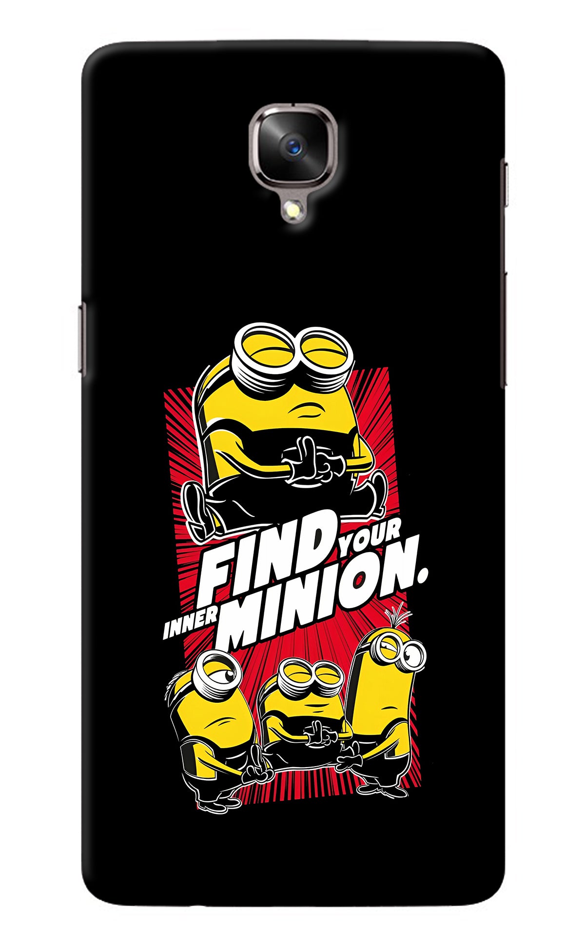 Find your inner Minion Oneplus 3/3T Back Cover