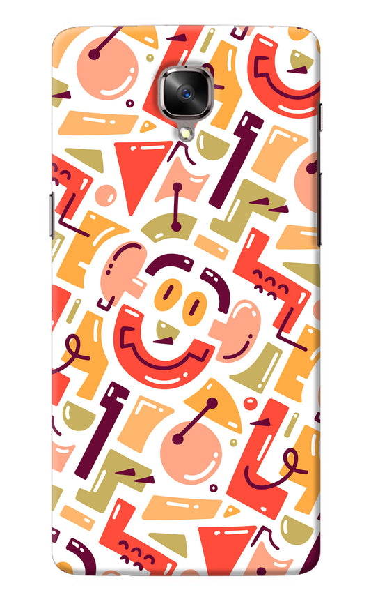 Doodle Pattern Oneplus 3/3T Back Cover