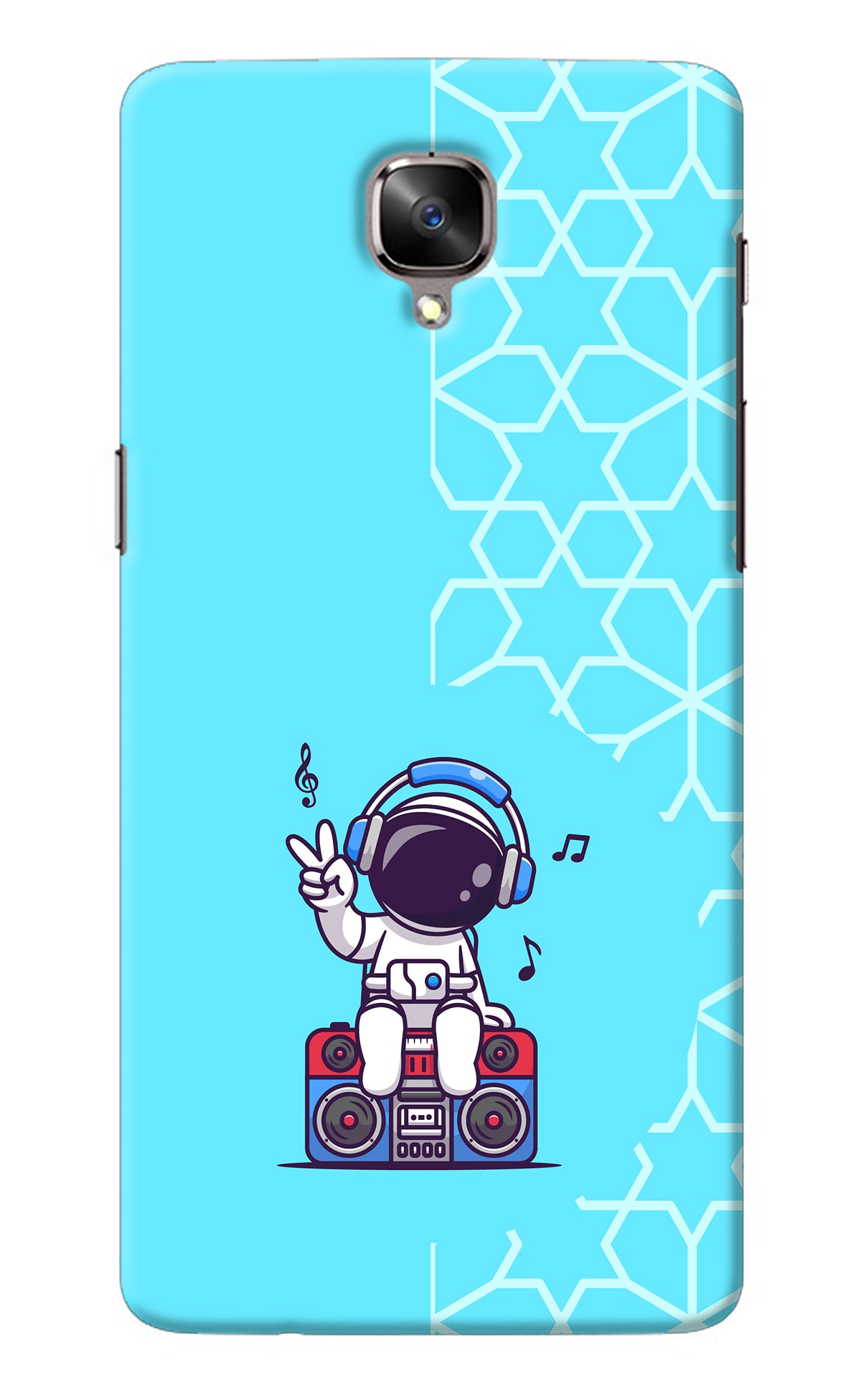 Cute Astronaut Chilling Oneplus 3/3T Back Cover