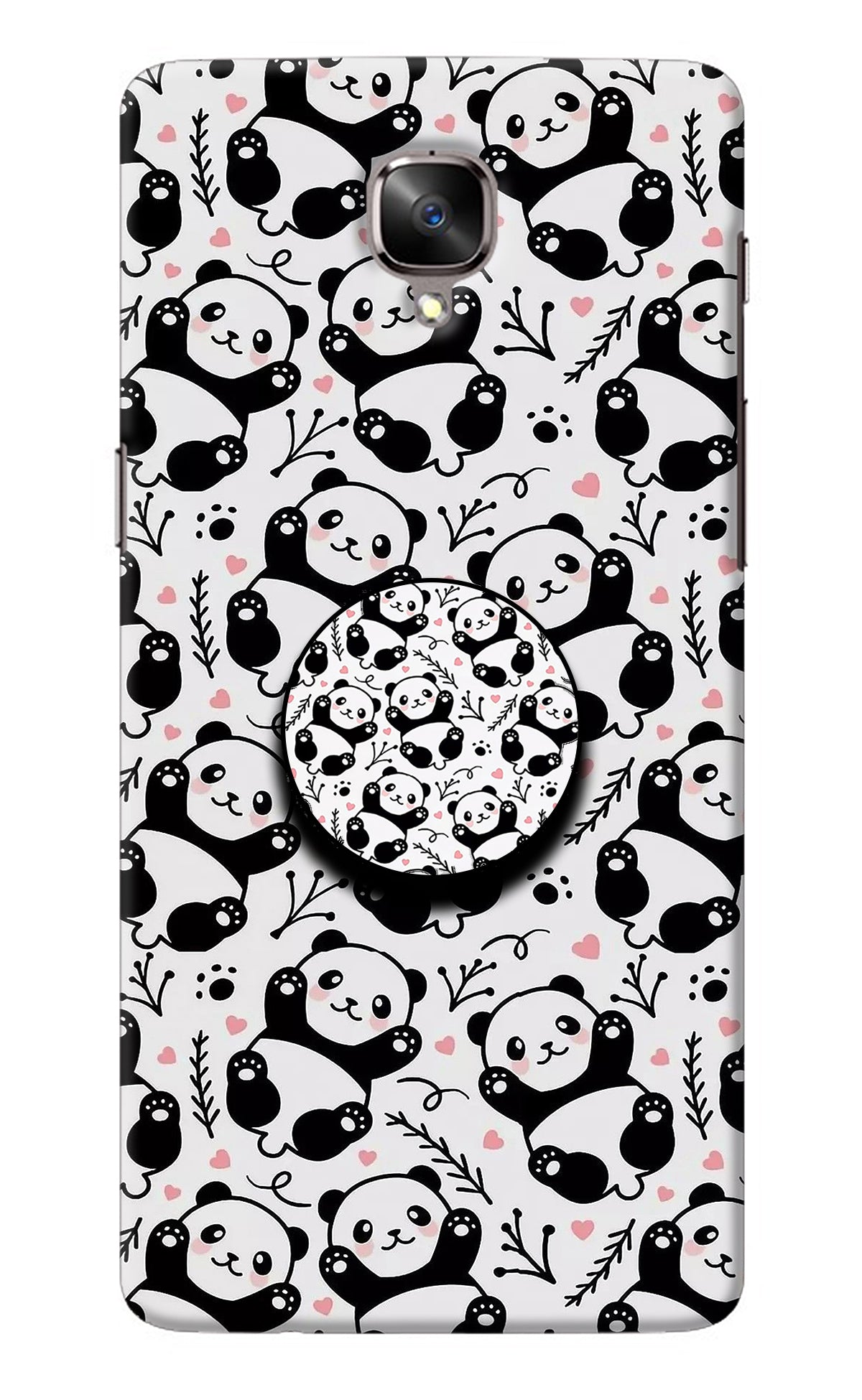 Cute Panda Oneplus 3/3T Pop Case