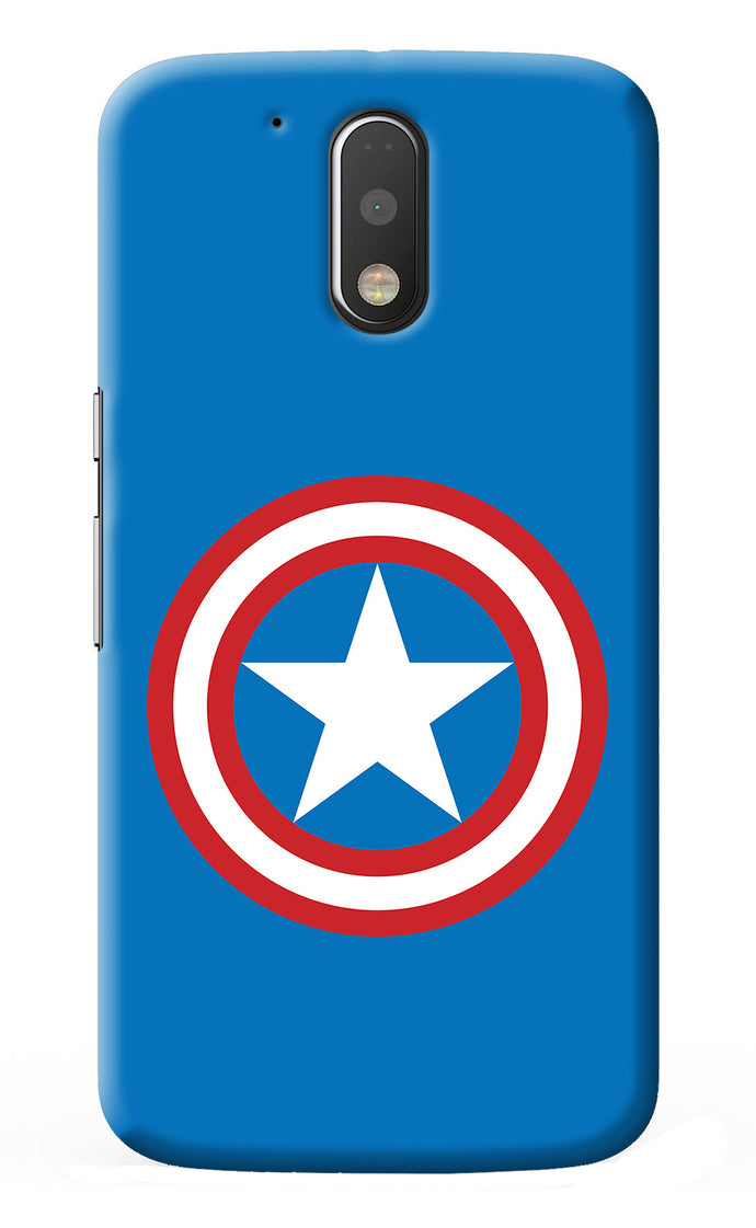 Captain America Logo Moto G4/G4 plus Back Cover