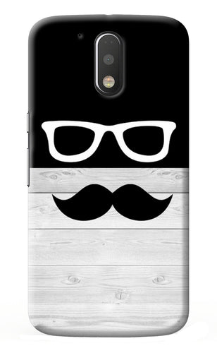 Mustache Moto G4/G4 plus Back Cover