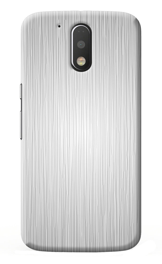 Wooden Grey Texture Moto G4/G4 plus Back Cover