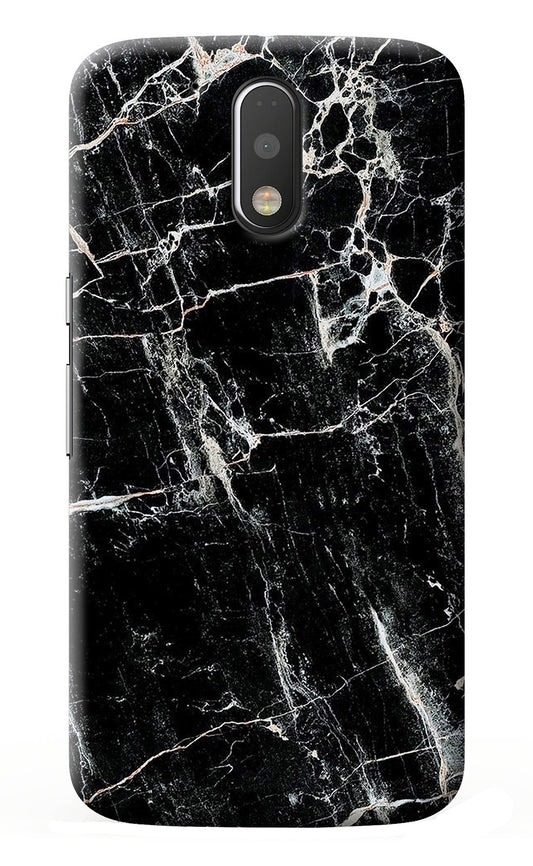 Black Marble Texture Moto G4/G4 plus Back Cover