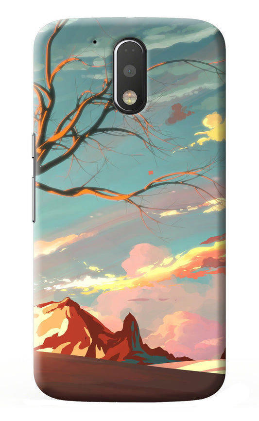 Scenery Moto G4/G4 plus Back Cover