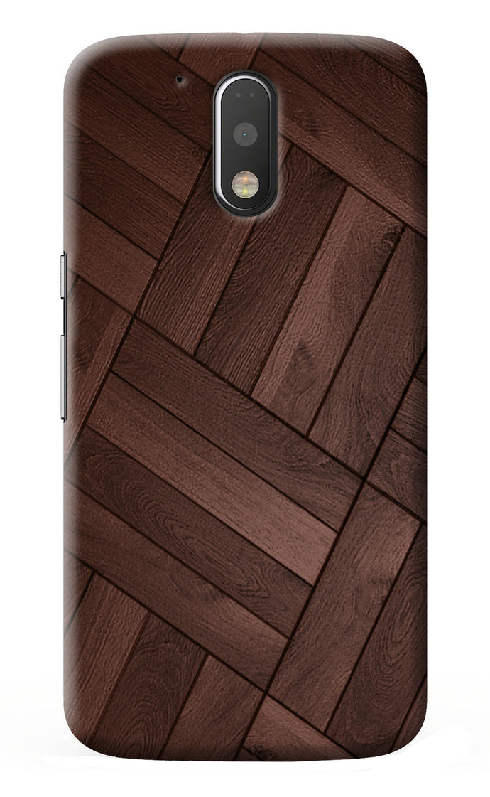 Wooden Texture Design Moto G4/G4 plus Back Cover