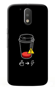 Coffee Moto G4/G4 plus Back Cover