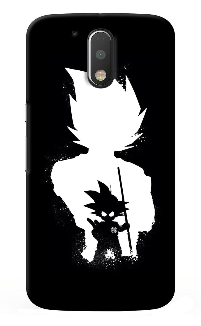 Goku Shadow Moto G4/G4 plus Back Cover