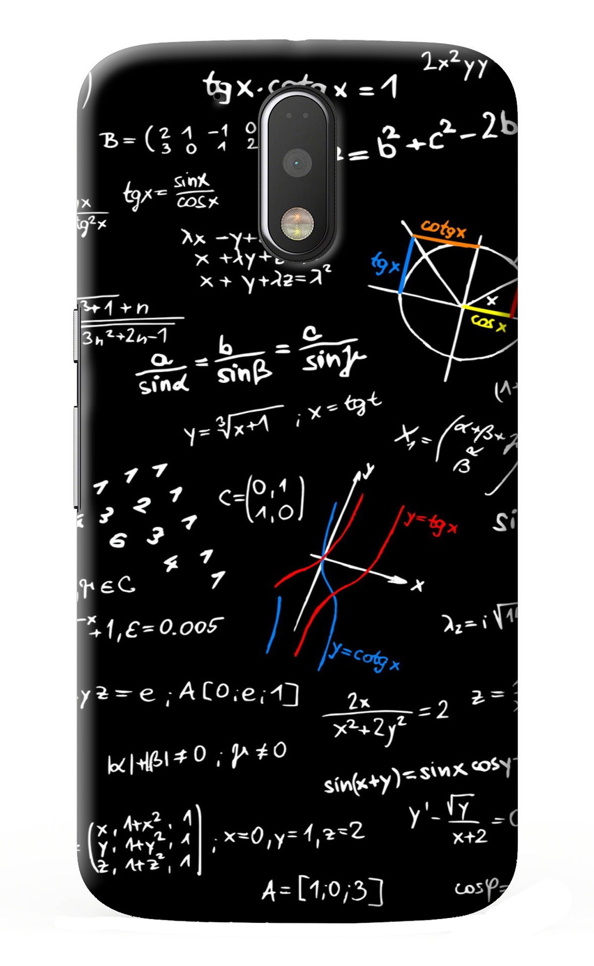 Mathematics Formula Moto G4/G4 plus Back Cover