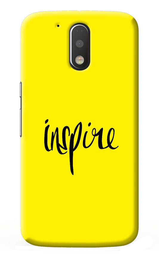 Inspire Moto G4/G4 plus Back Cover