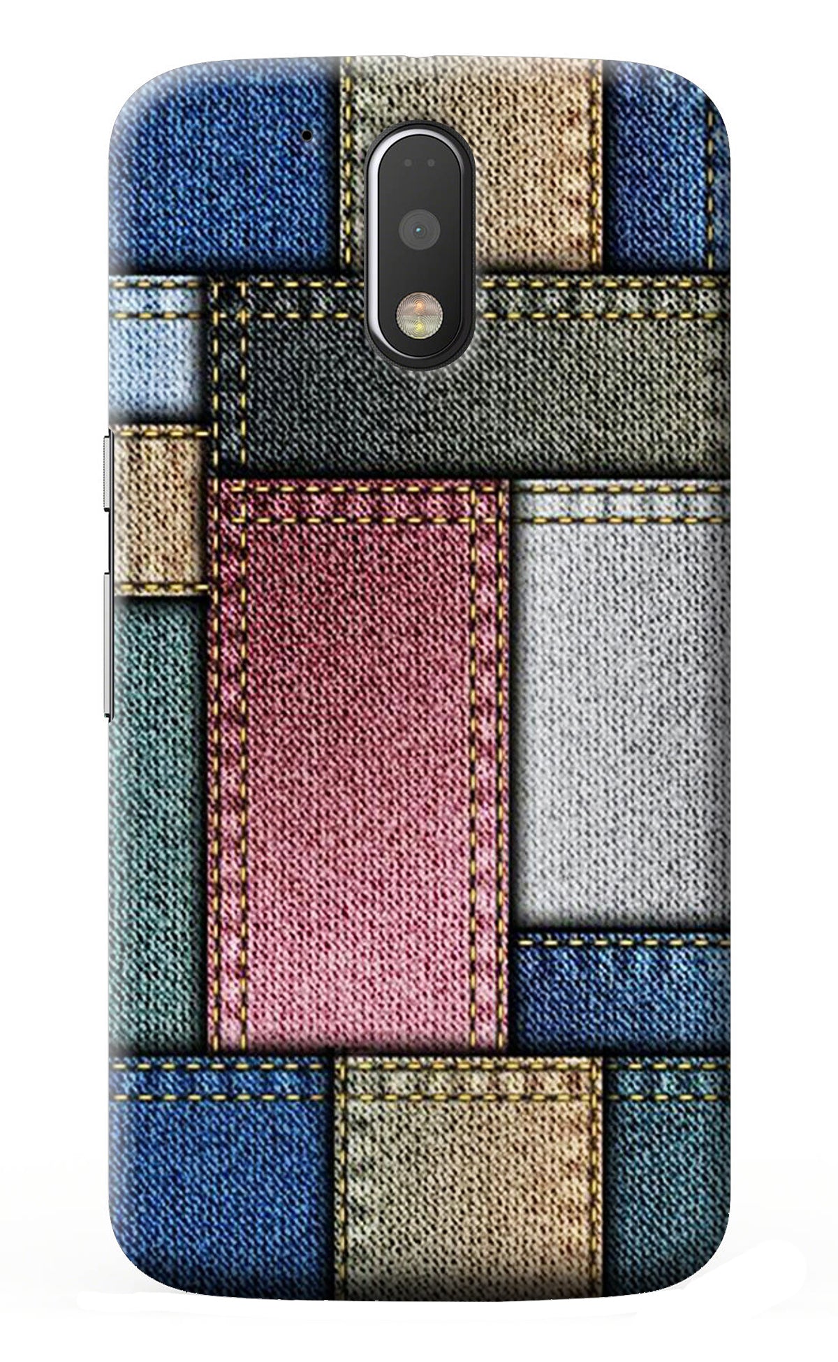 Multicolor Jeans Moto G4/G4 plus Back Cover