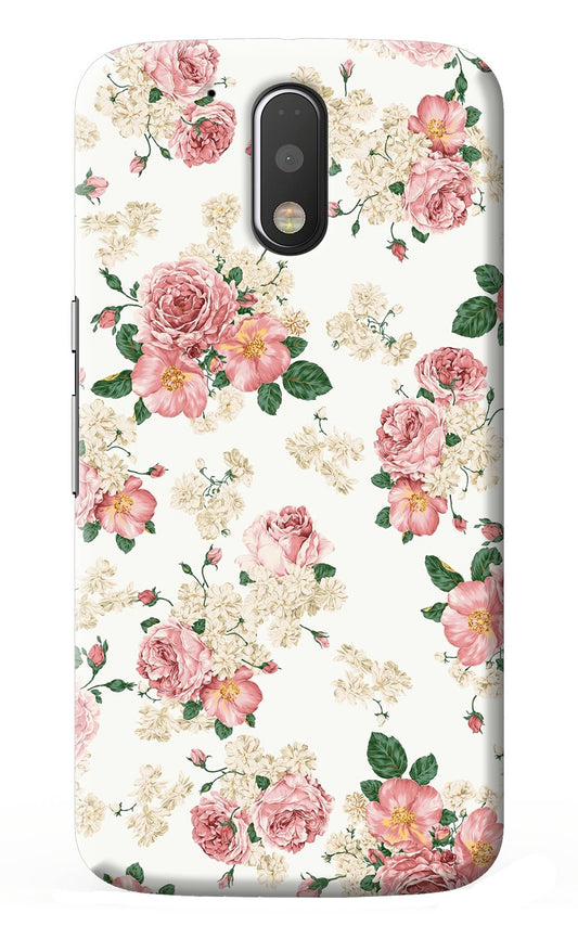 Flowers Moto G4/G4 plus Back Cover